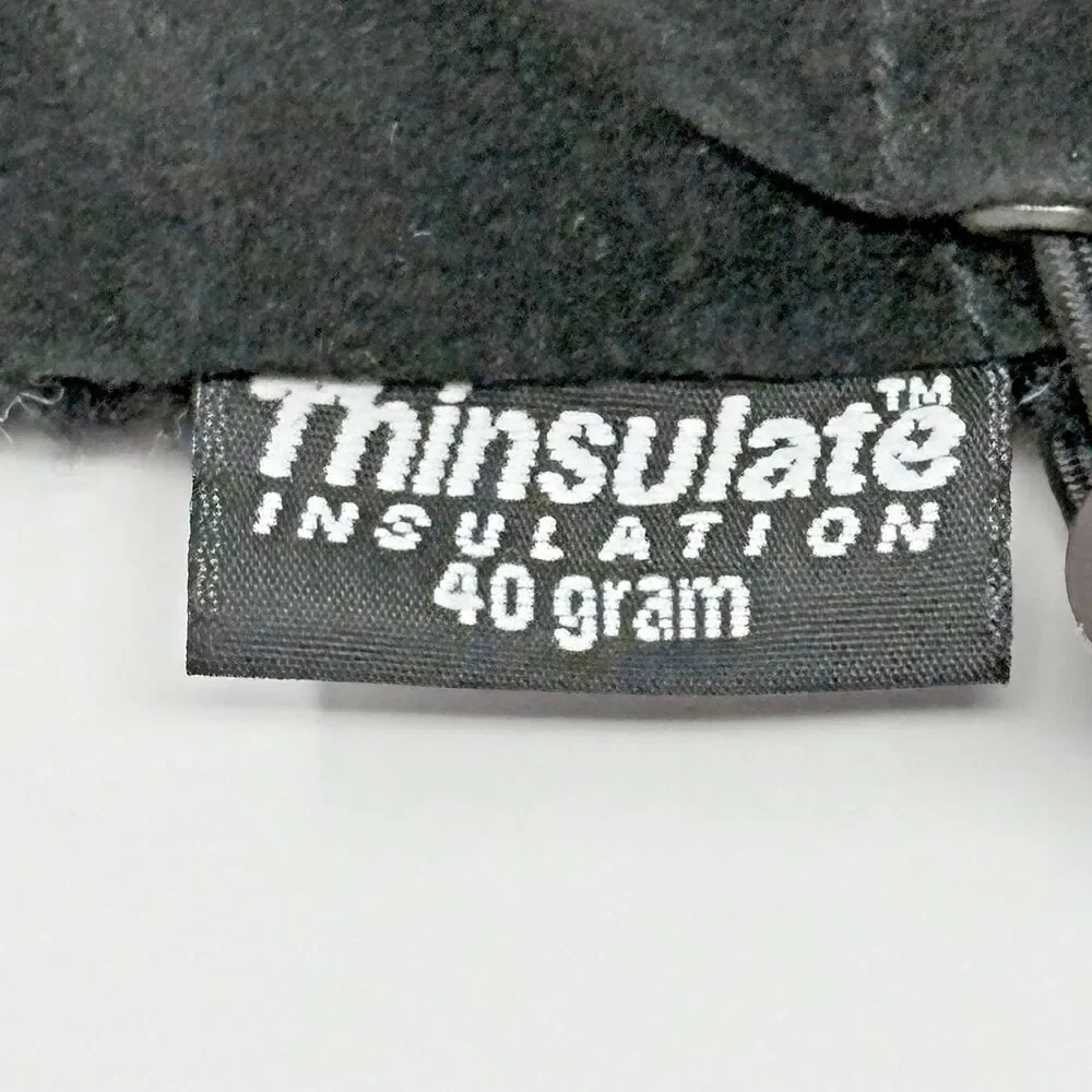 Lauer Thinsulate Insulation 40 gram Womens Gloves‎ Large Suede Chenille Lined